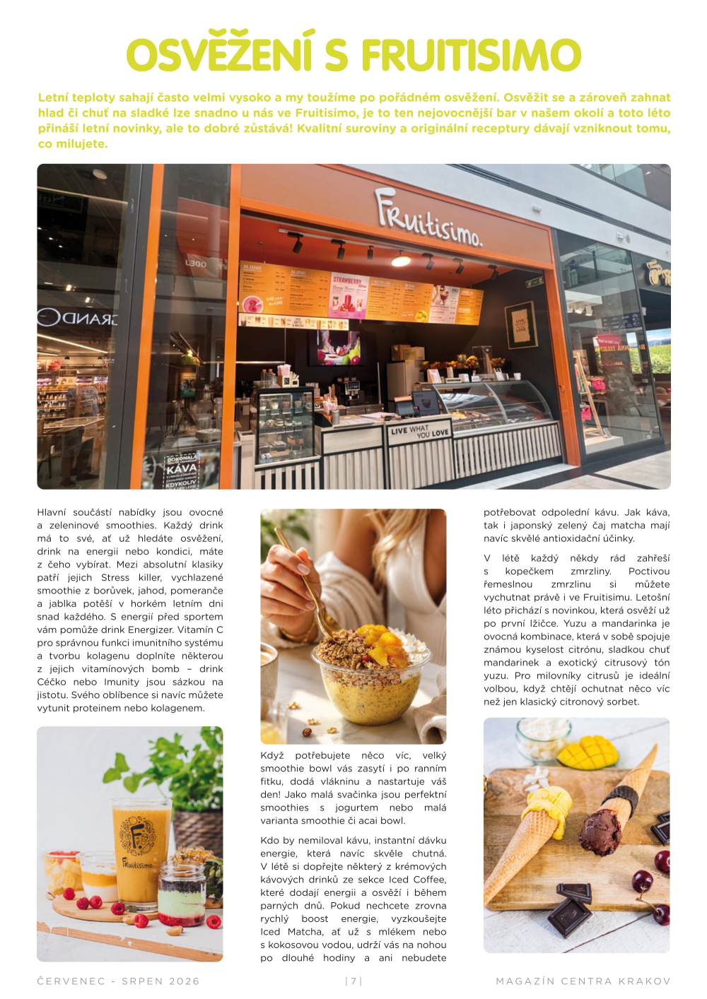 Leták Centrum Krakov magazín - strana 7