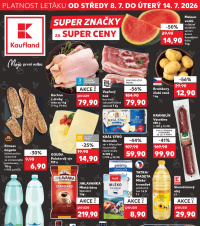 Akční leták Kaufland  Praha 6 - Podbaba