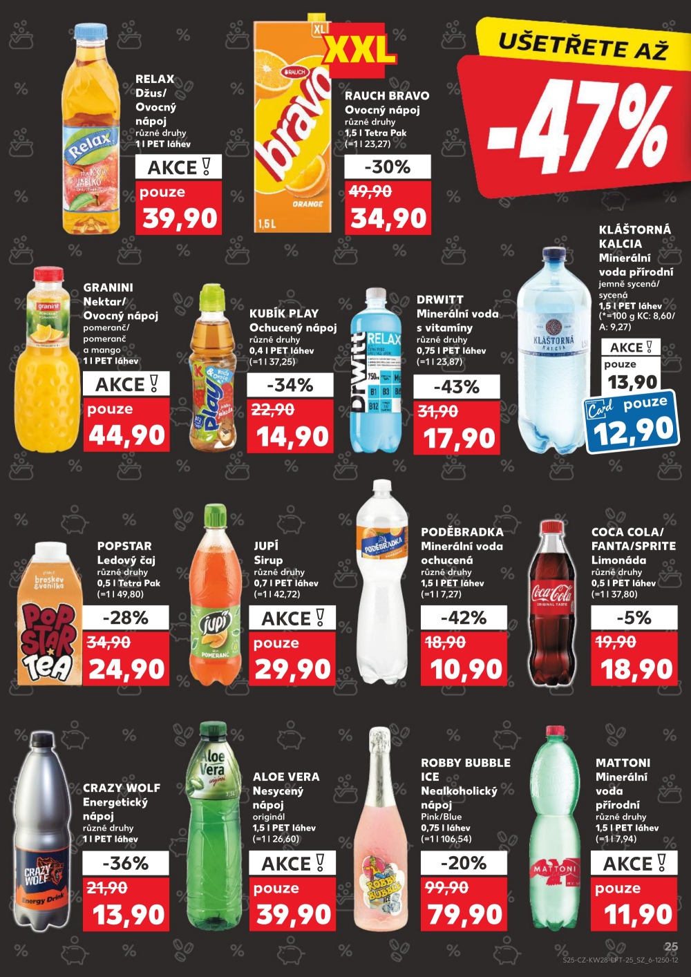 Leták Kaufland leták Praha 6 - Podbaba - strana 25