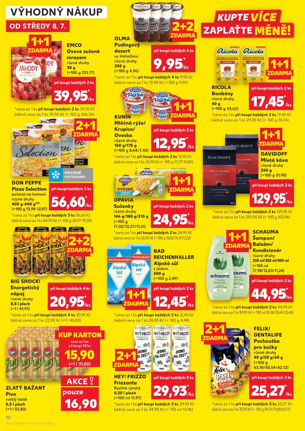 Leták Kaufland leták Praha 3 - Jarov - strana 10