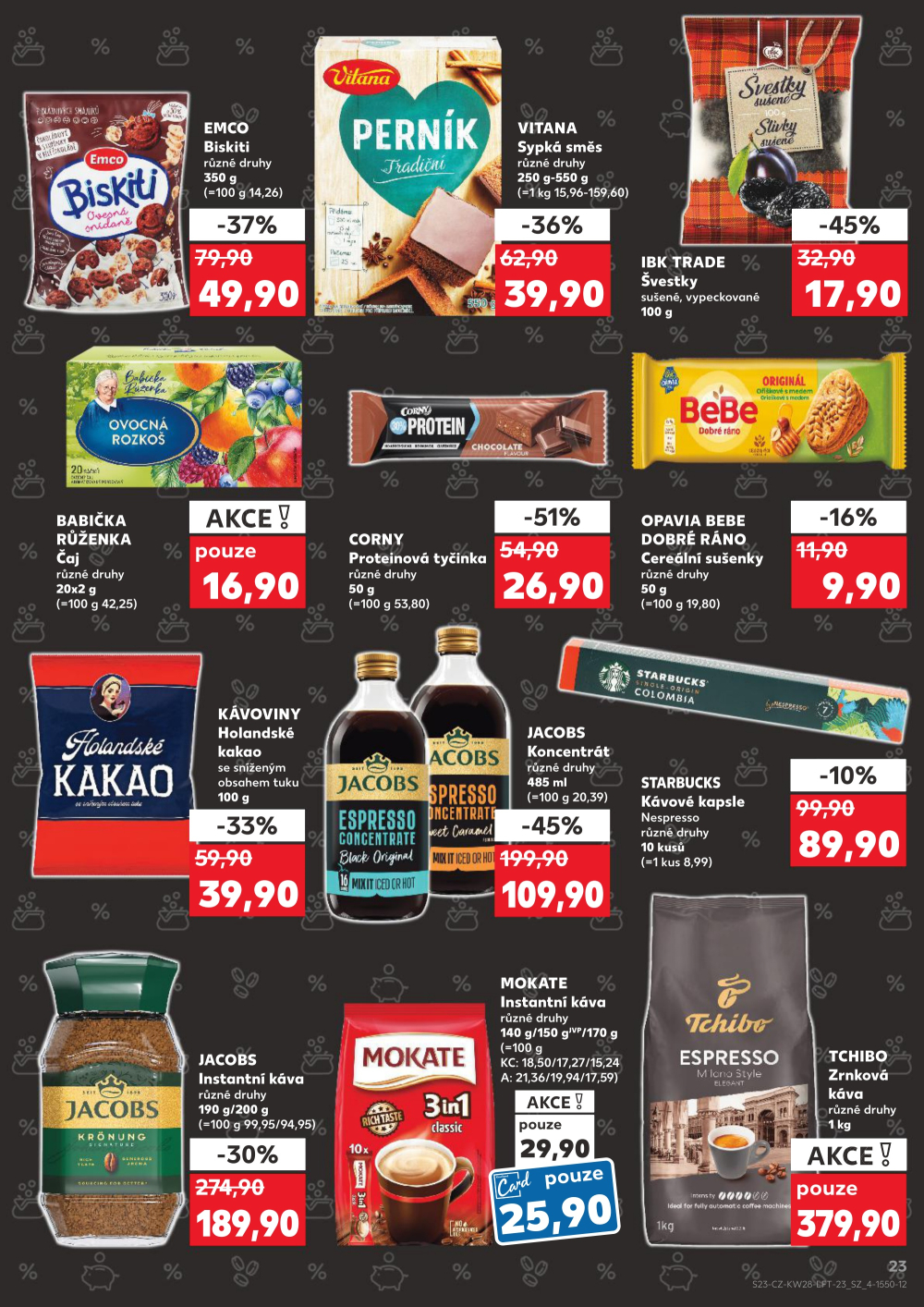 Leták Kaufland leták Praha 3 - Jarov - strana 23