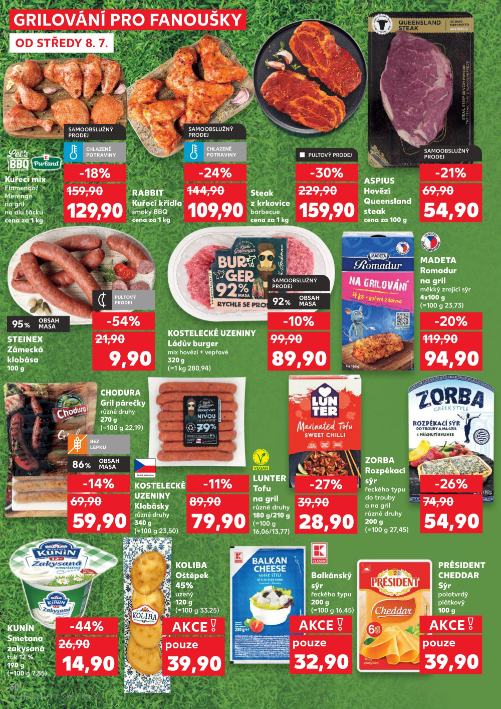 Leták Kaufland leták Praha 3 - Jarov - strana 30