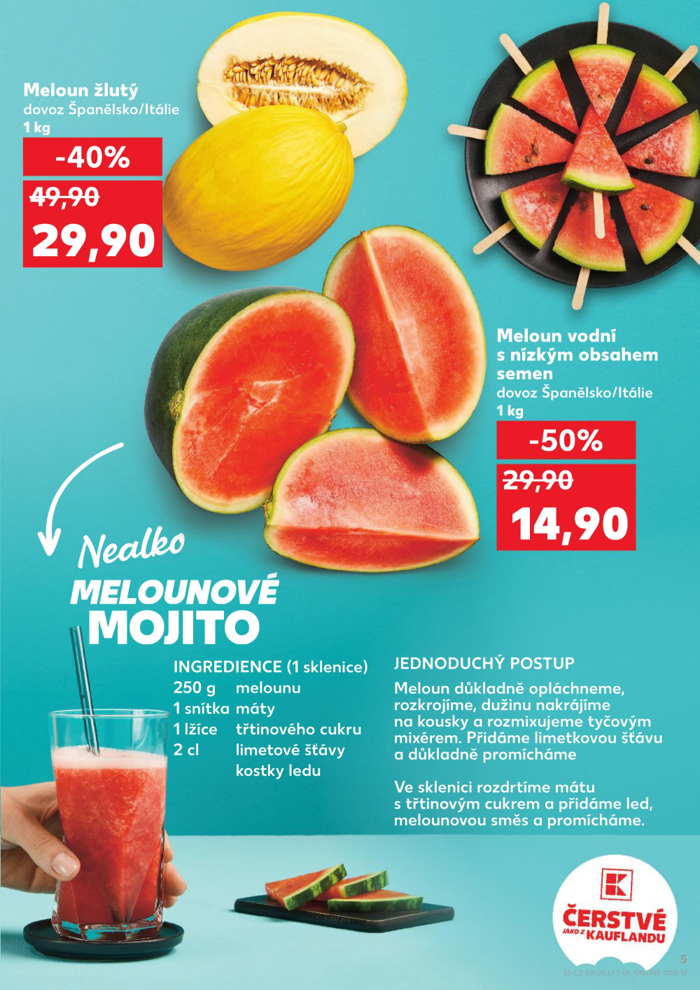 Leták Kaufland leták Praha 3 - Jarov - strana 5