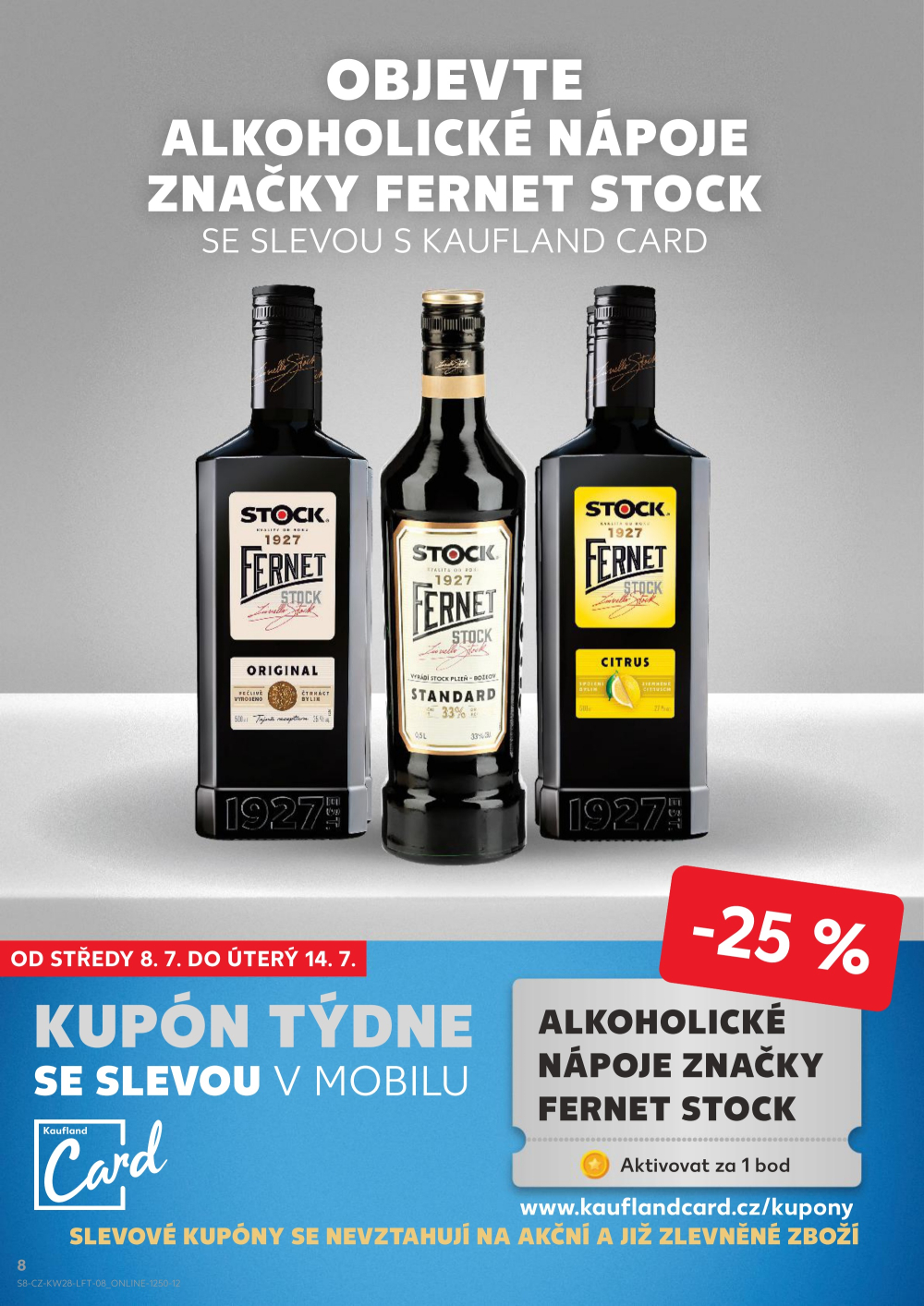 Leták Kaufland leták Praha 3 - Jarov - strana 8