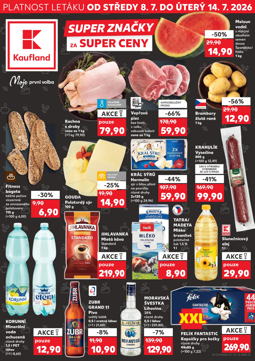 Leták Kaufland leták Brno - Židenice - strana 1