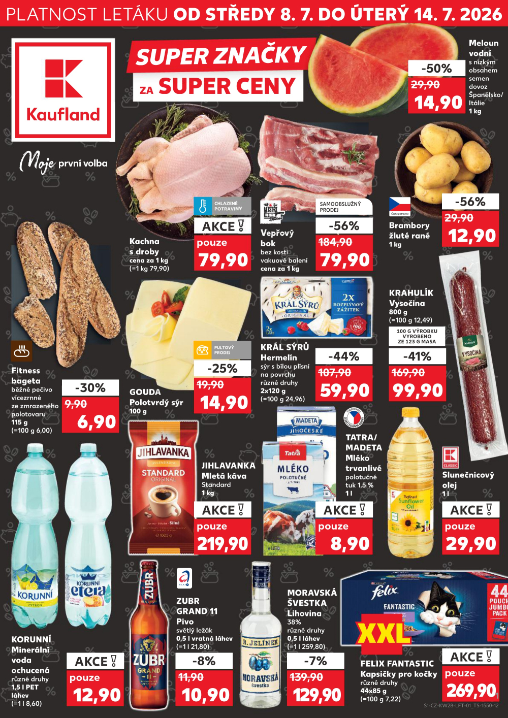 Leták Kaufland leták Praha 4 - Modřany - strana 1