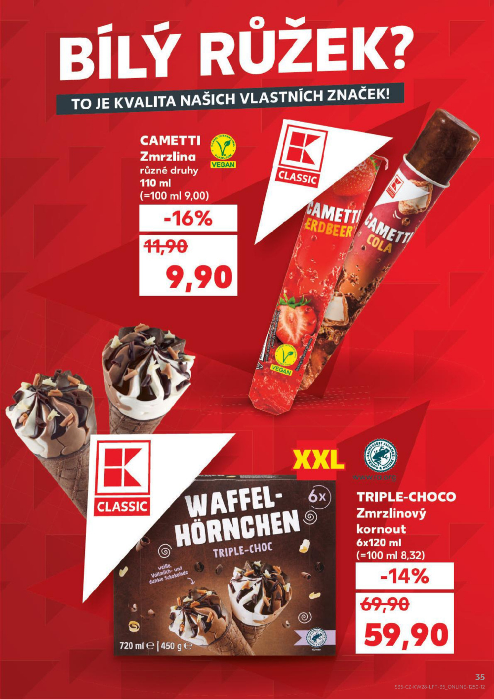 Leták Kaufland leták Praha 4 - Modřany - strana 35