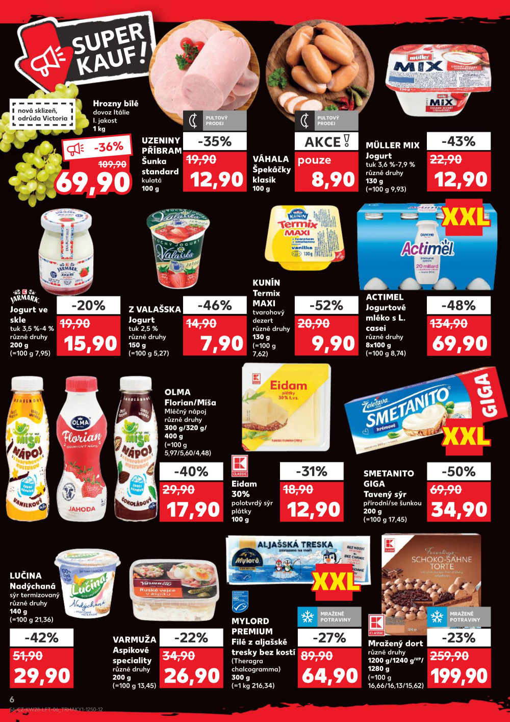 Leták Kaufland leták Praha 4 - Modřany - strana 6
