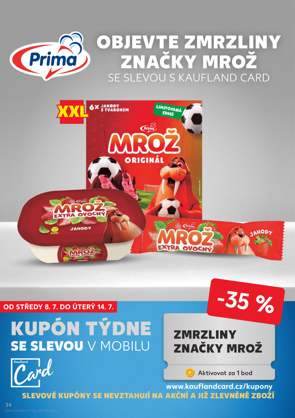 Leták Kaufland leták Brno - Ponava - strana 34