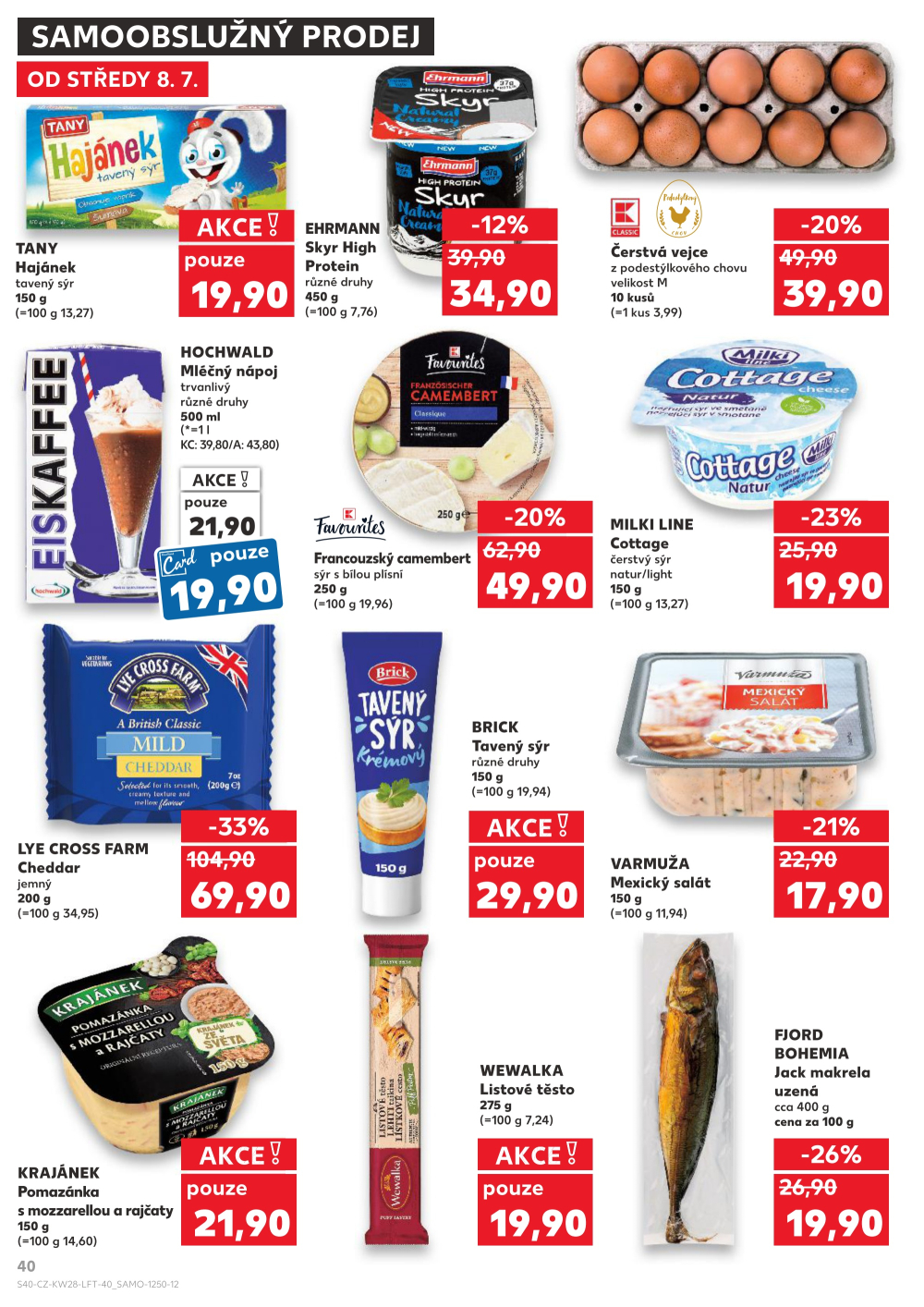 Leták Kaufland leták Brno - Ponava - strana 40