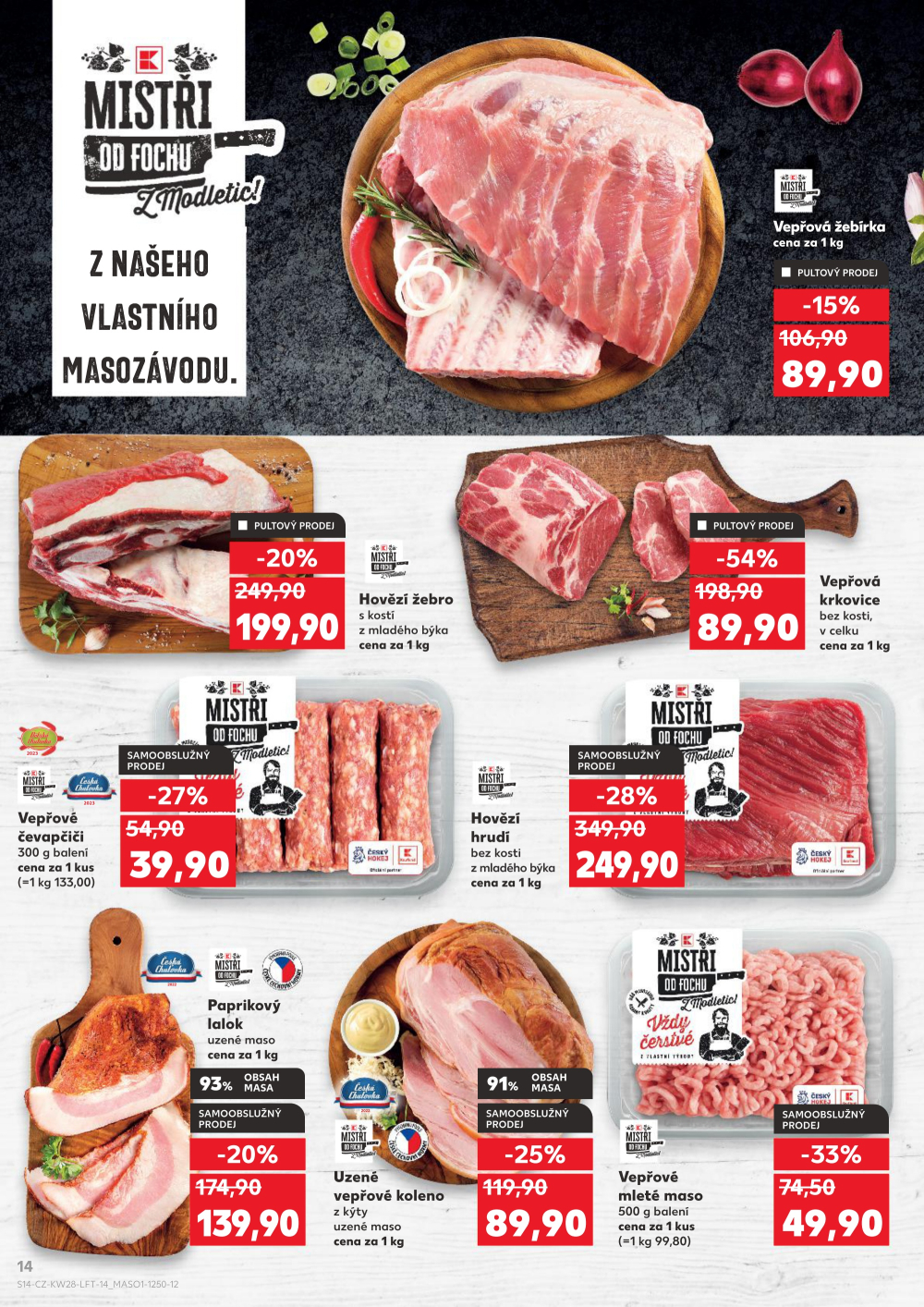 Leták Kaufland leták Česká Lípa - strana 14