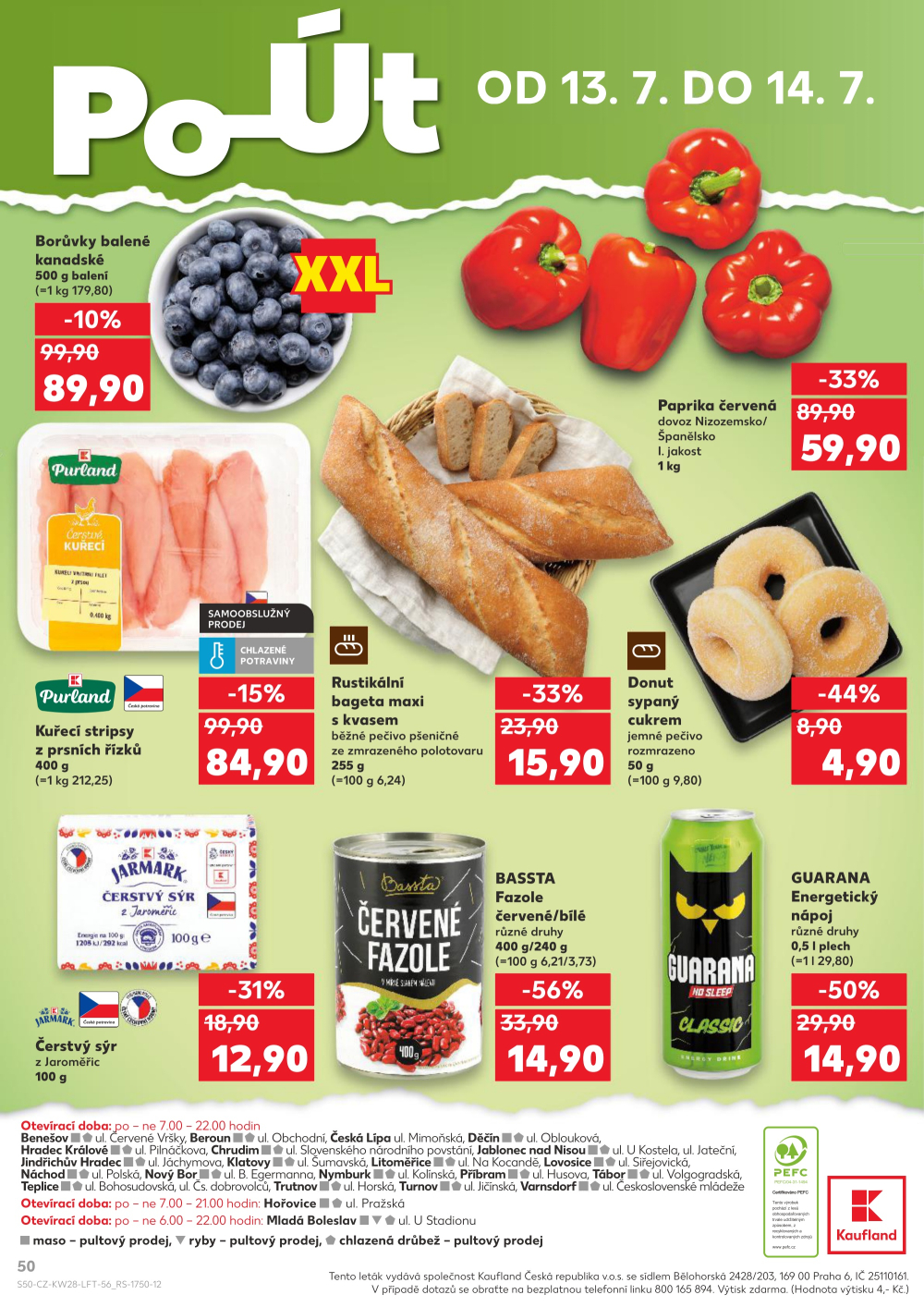 Leták Kaufland leták Česká Lípa - strana 50