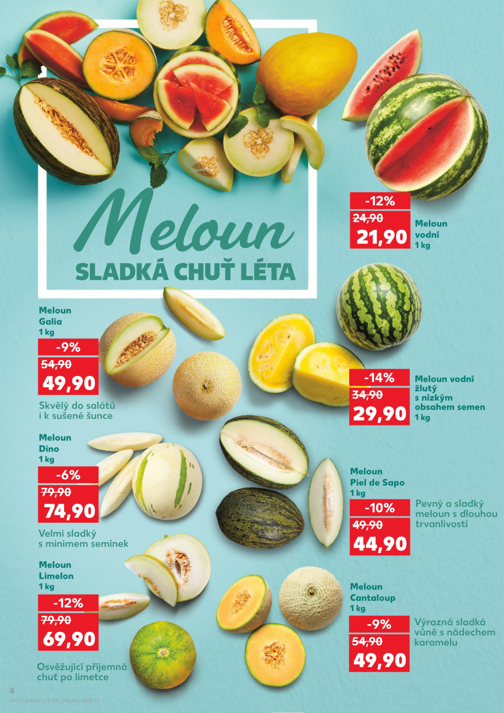 Leták Kaufland leták Praha 8 - Libeň - strana 4