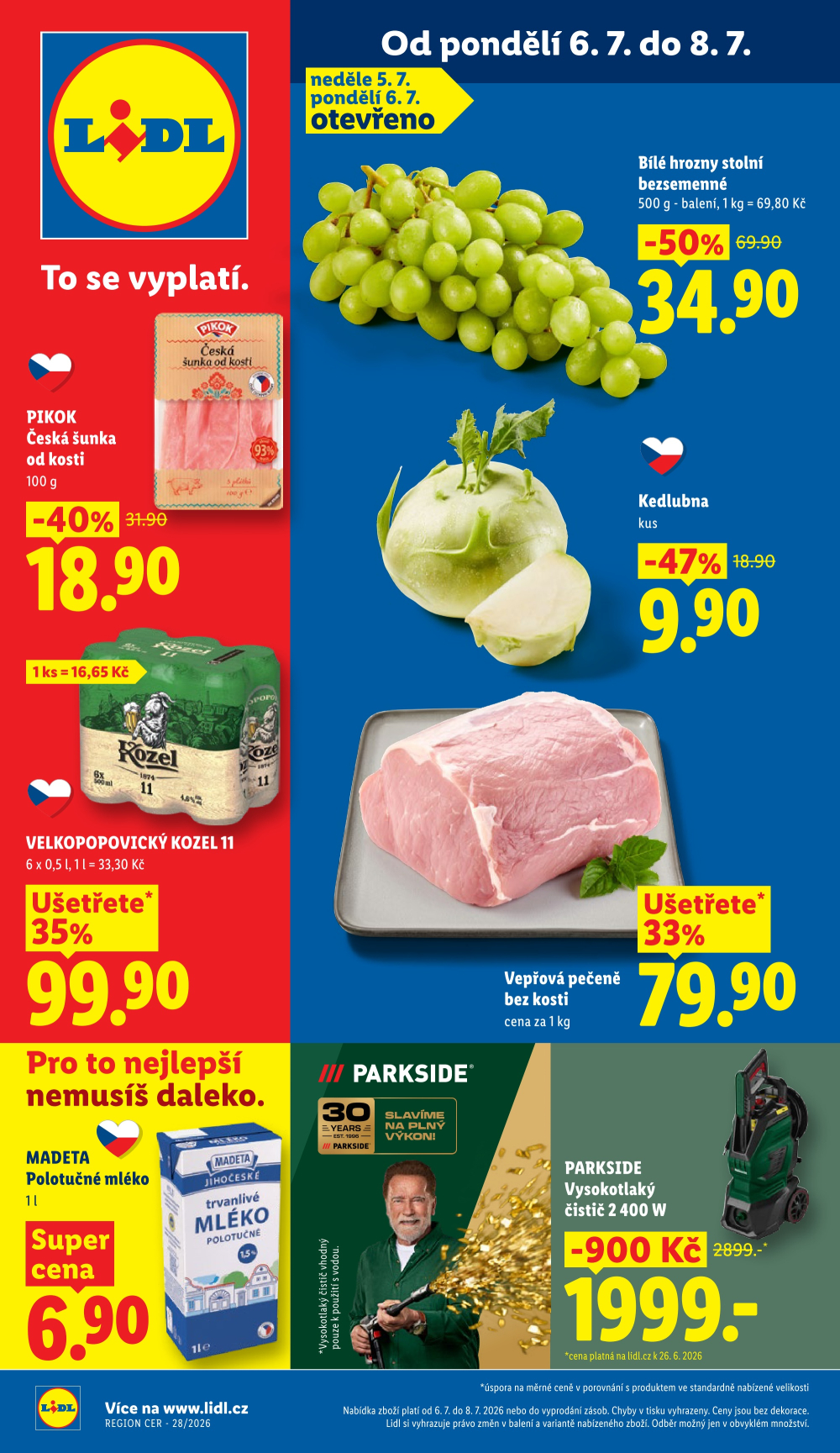Leták Lidl leták od pondělí - strana 1