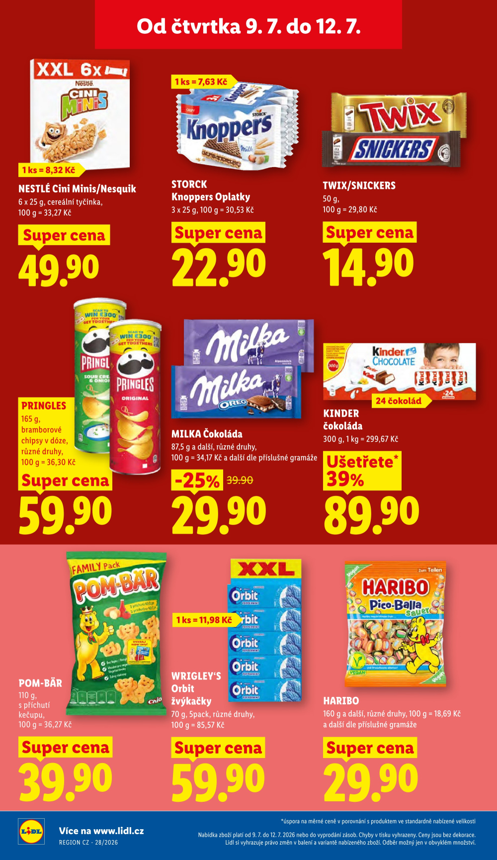 Leták Lidl leták od čtvrtka - strana 28