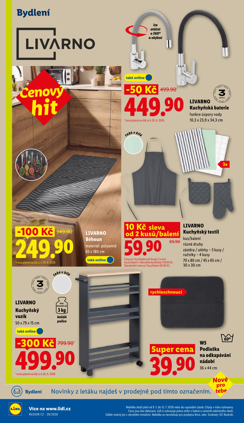 Leták Lidl leták - Nabídka spotřebního zboží - strana 18
