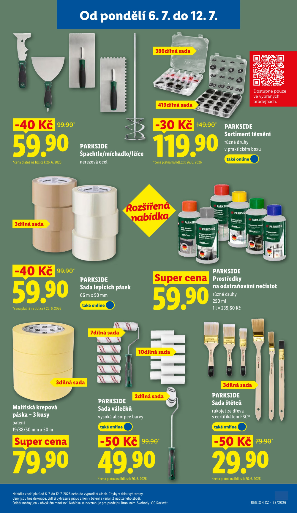 Leták Lidl leták - Nabídka spotřebního zboží - strana 9