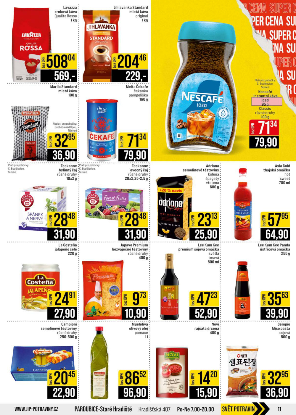 Leták JIP leták CC Cash & Carry - České Budějovice, Most, Náchod, Svoboda nad Úpou, Sušice - strana 11