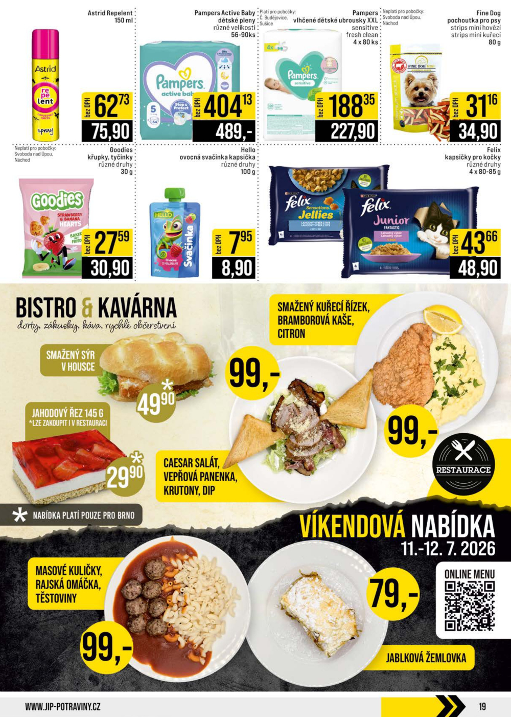 Leták JIP leták CC Cash & Carry - České Budějovice, Most, Náchod, Svoboda nad Úpou, Sušice - strana 19