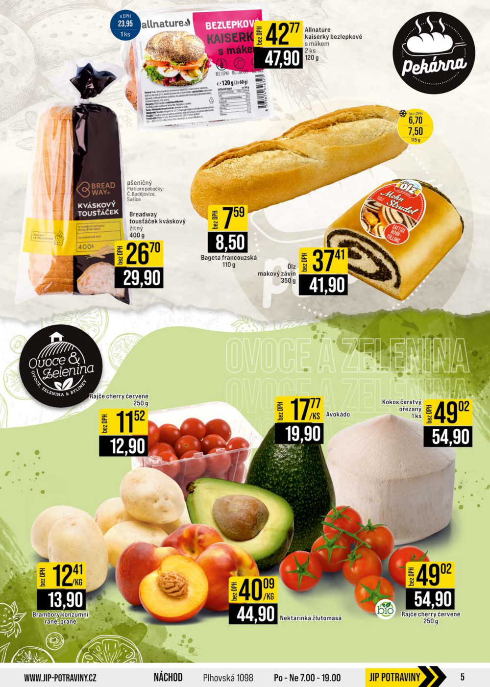 Leták JIP leták CC Cash & Carry - České Budějovice, Most, Náchod, Svoboda nad Úpou, Sušice - strana 5