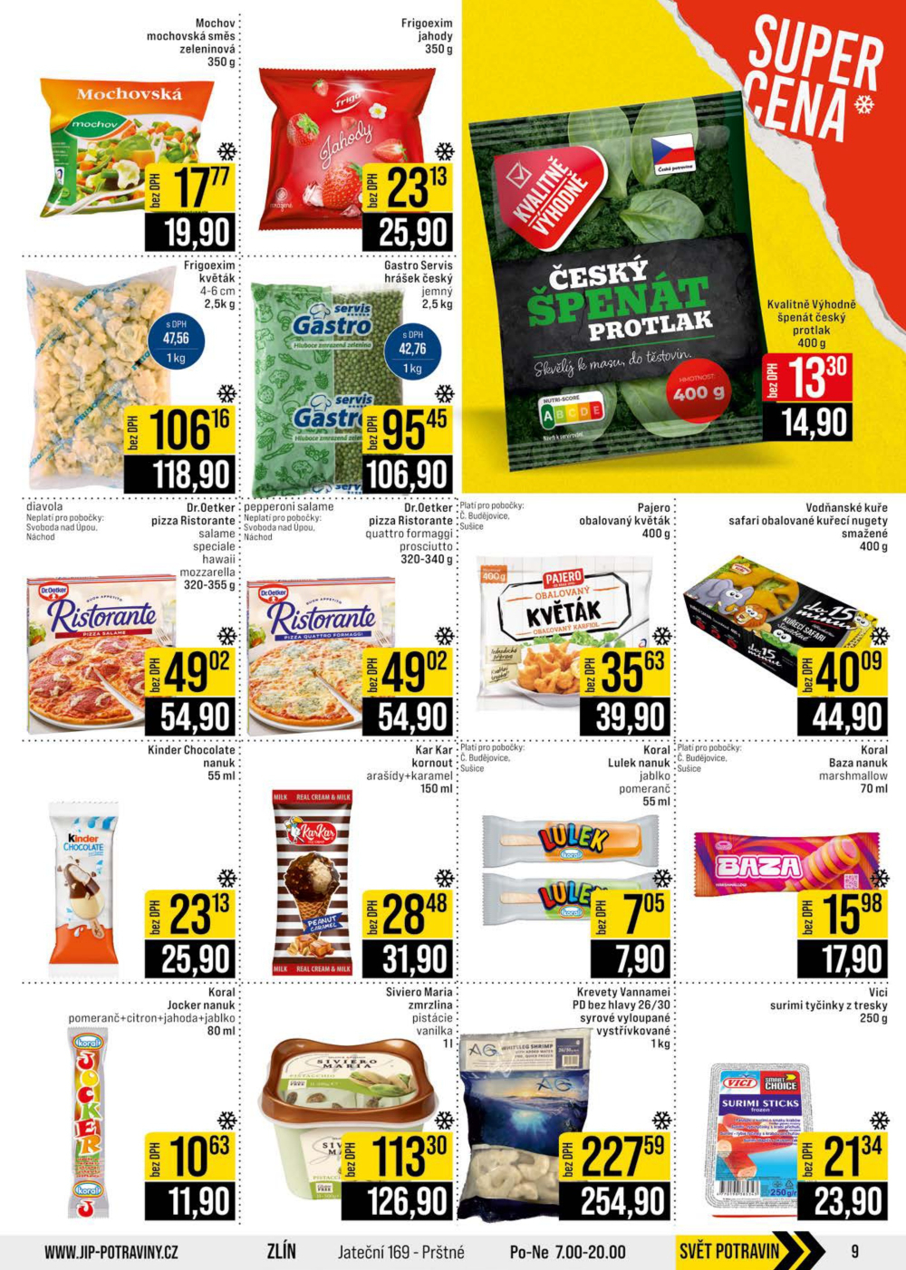 Leták JIP leták CC Cash & Carry - České Budějovice, Most, Náchod, Svoboda nad Úpou, Sušice - strana 9