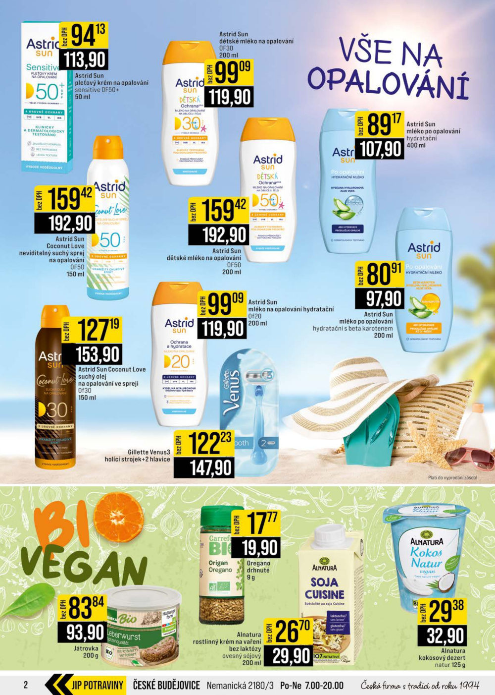 Leták JIP leták CC Cash & Carry - Brno, Ostrava, Praha, Polička, Olomouc, Karlovy Vary, Zlín, Jilemnice, Pardubice - strana 2