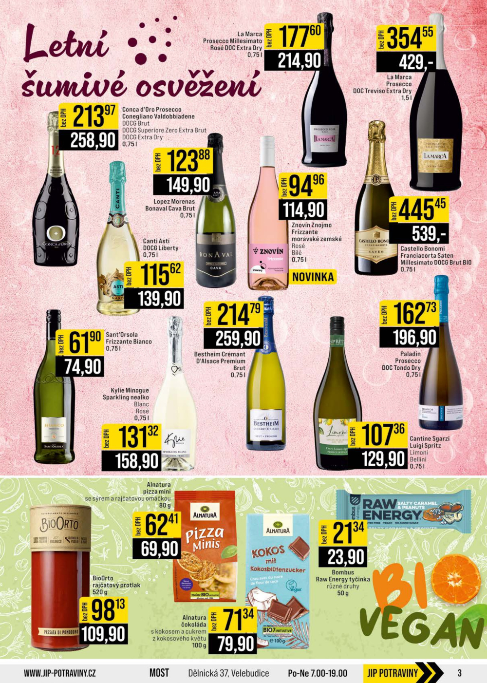 Leták JIP leták CC Cash & Carry - Brno, Ostrava, Praha, Polička, Olomouc, Karlovy Vary, Zlín, Jilemnice, Pardubice - strana 3