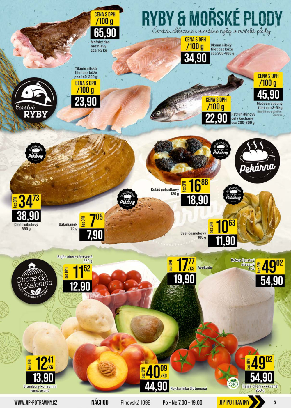 Leták JIP leták CC Cash & Carry - Brno, Ostrava, Praha, Polička, Olomouc, Karlovy Vary, Zlín, Jilemnice, Pardubice - strana 5