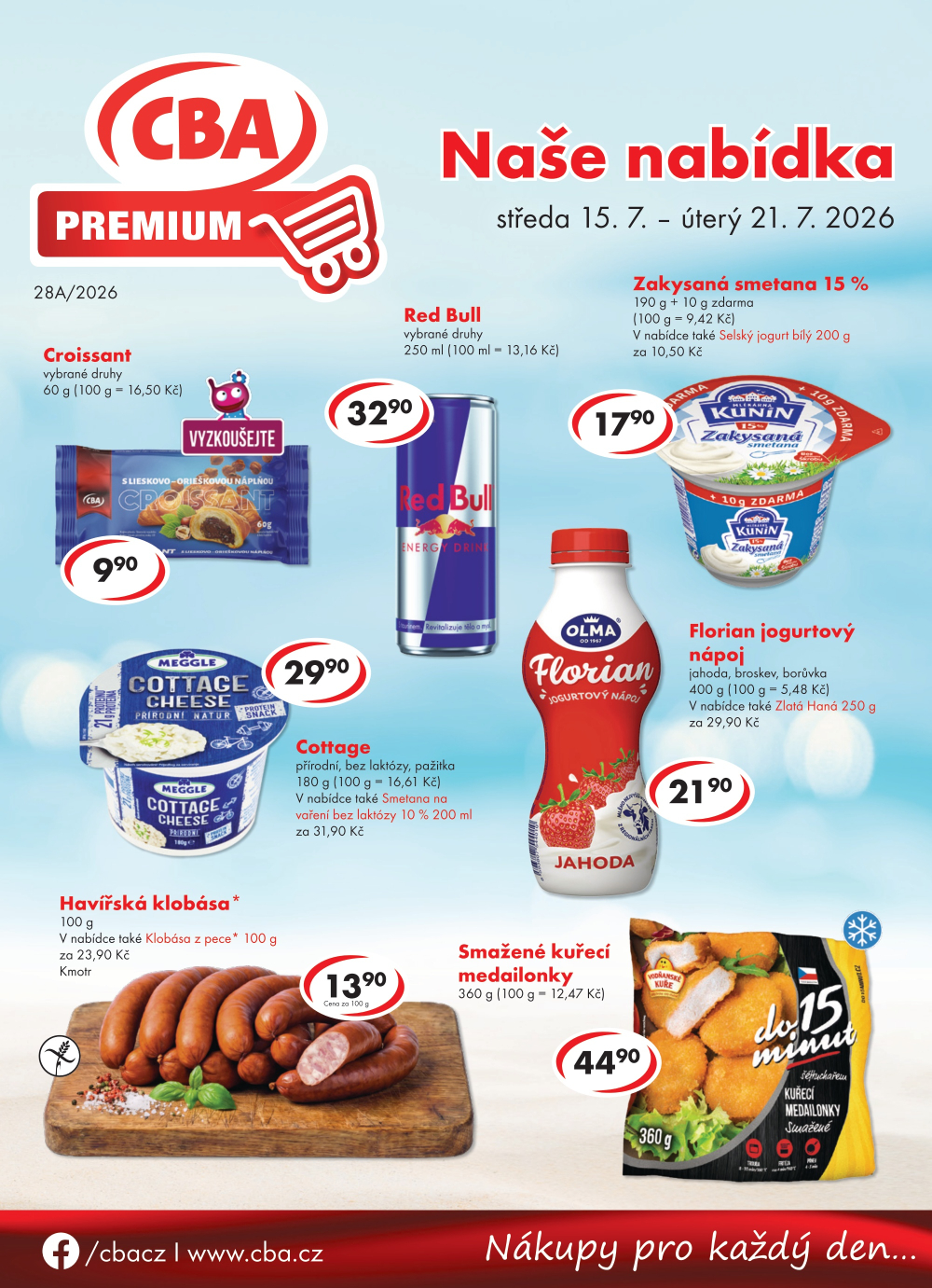 Leták CBA Premium leták - strana 1