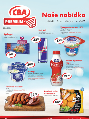CBA Premium leták
