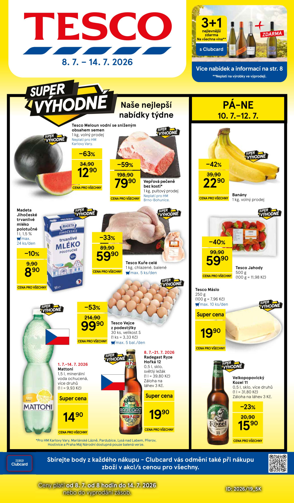 Leták Tesco hypermarket leták - strana 1