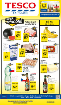 Tesco hypermarket leták