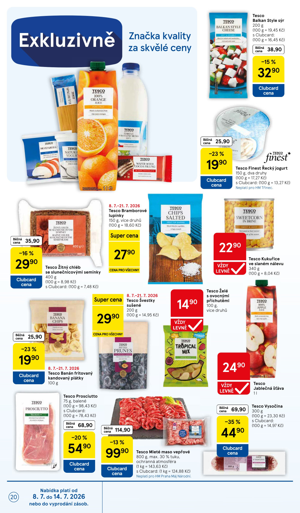 Leták Tesco hypermarket leták - strana 20