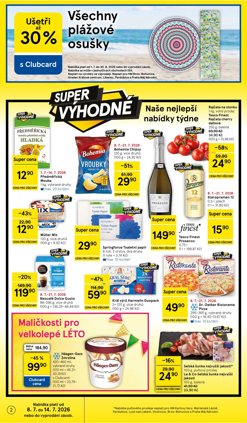 Leták Tesco hypermarket leták - strana 2
