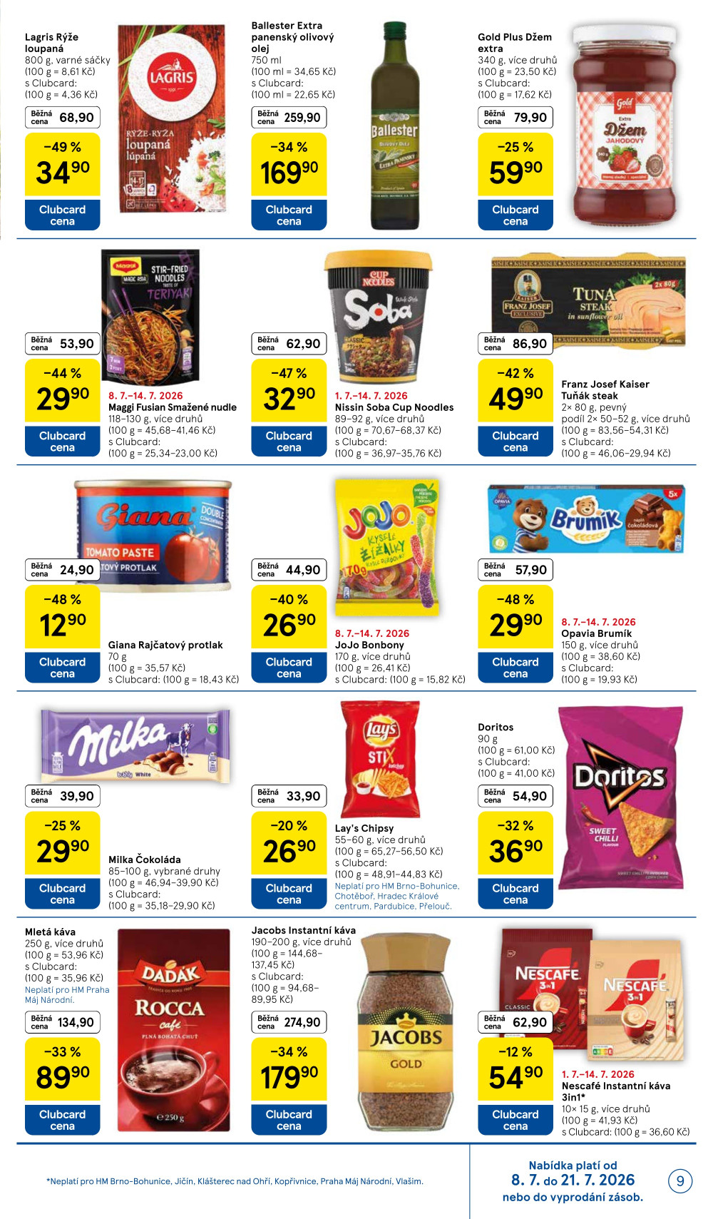 Leták Tesco hypermarket leták - strana 9