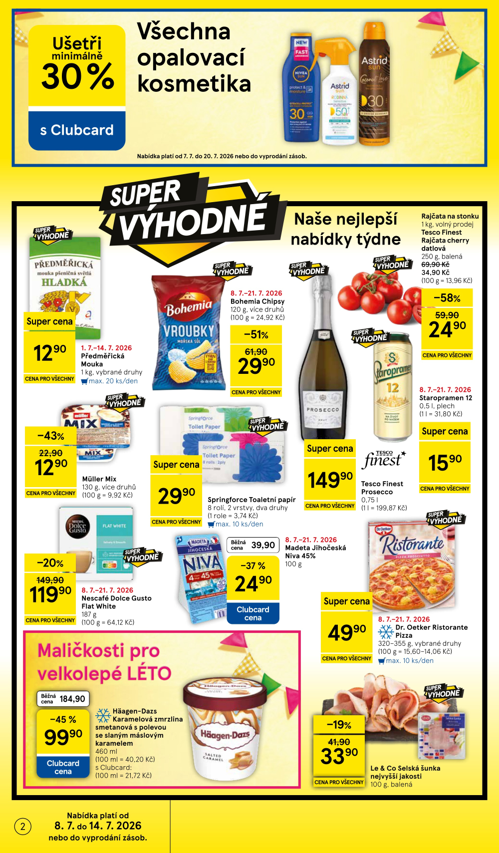 Leták Tesco supermarket leták - strana 2