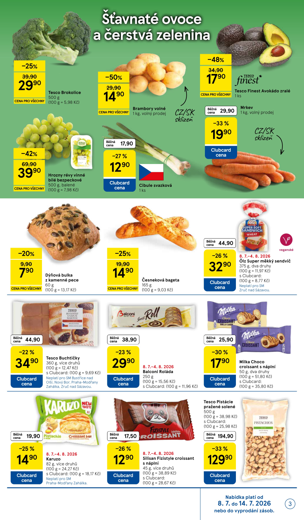 Leták Tesco supermarket leták - strana 3