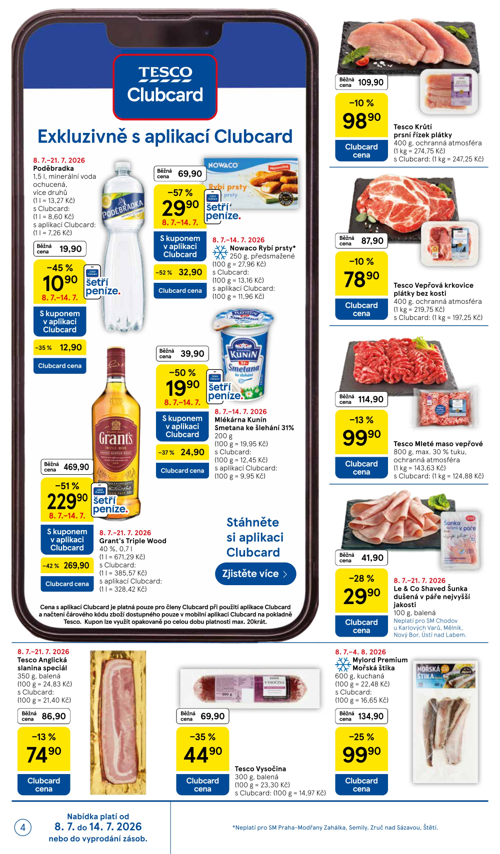 Leták Tesco supermarket leták - strana 4