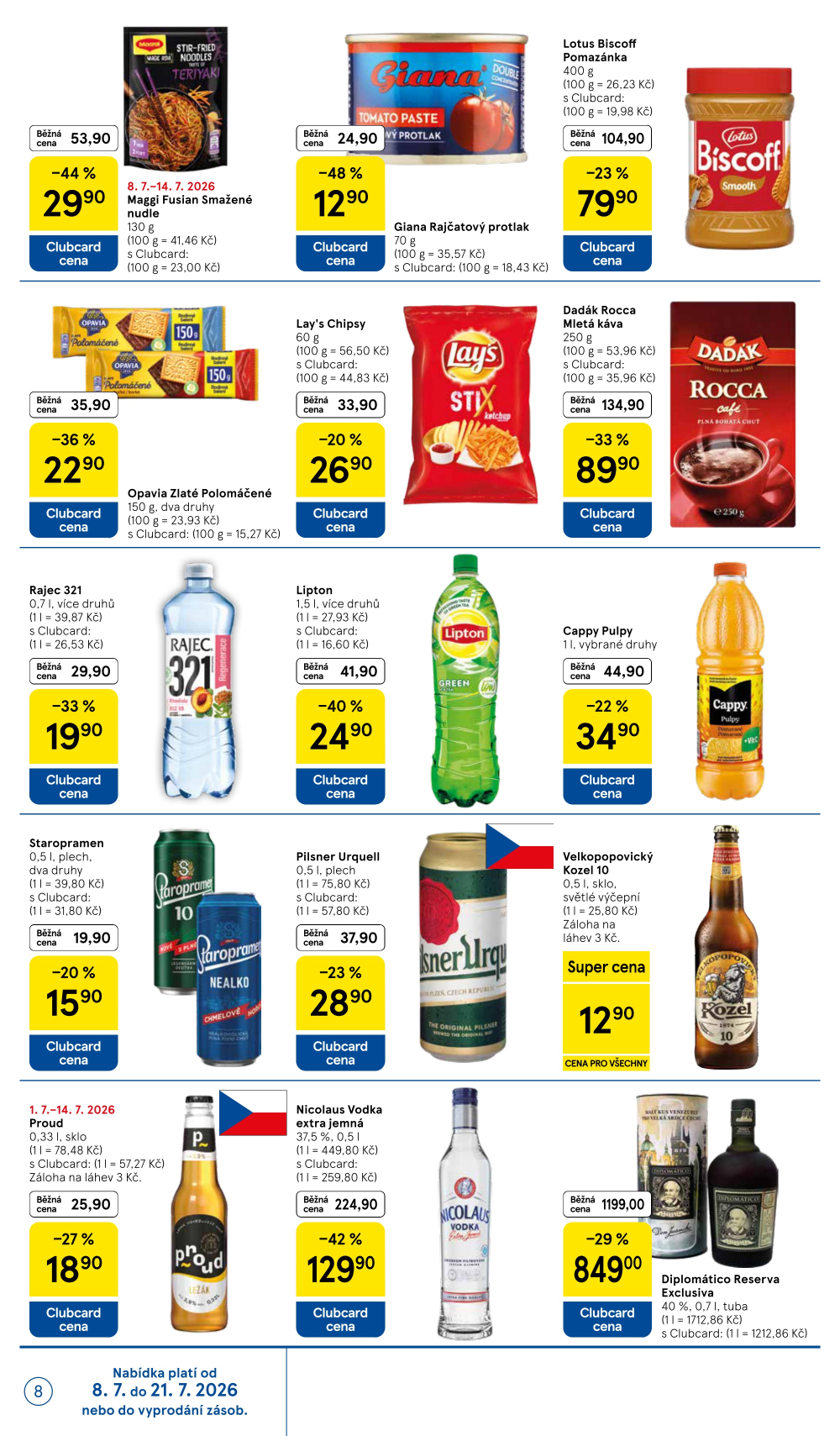 Leták Tesco supermarket leták - strana 8
