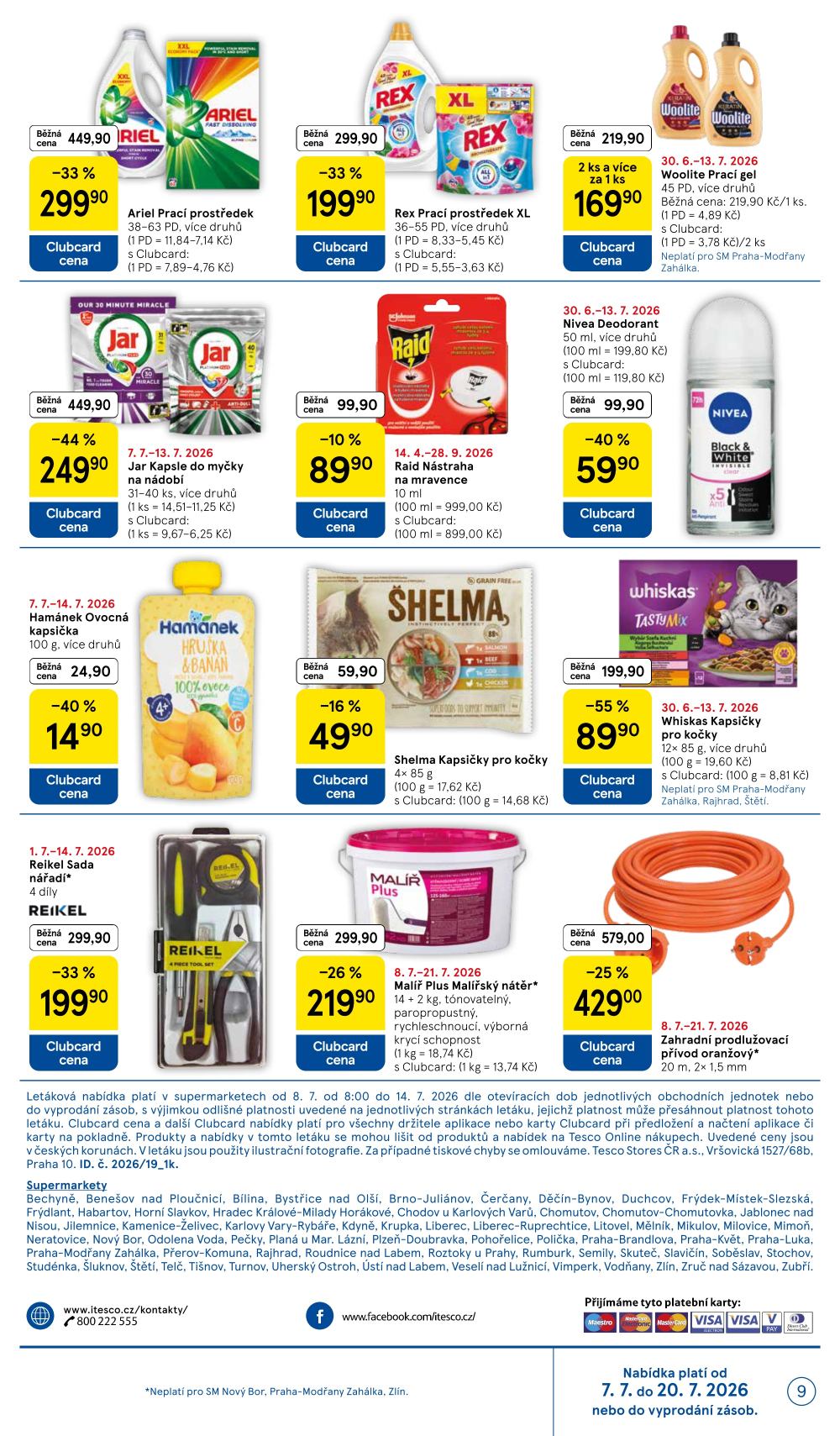 Leták Tesco supermarket leták - strana 9
