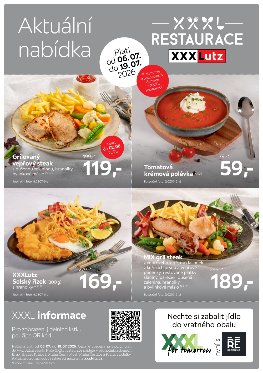 Leták XXXLutz leták - TOP Restaurace - strana 1