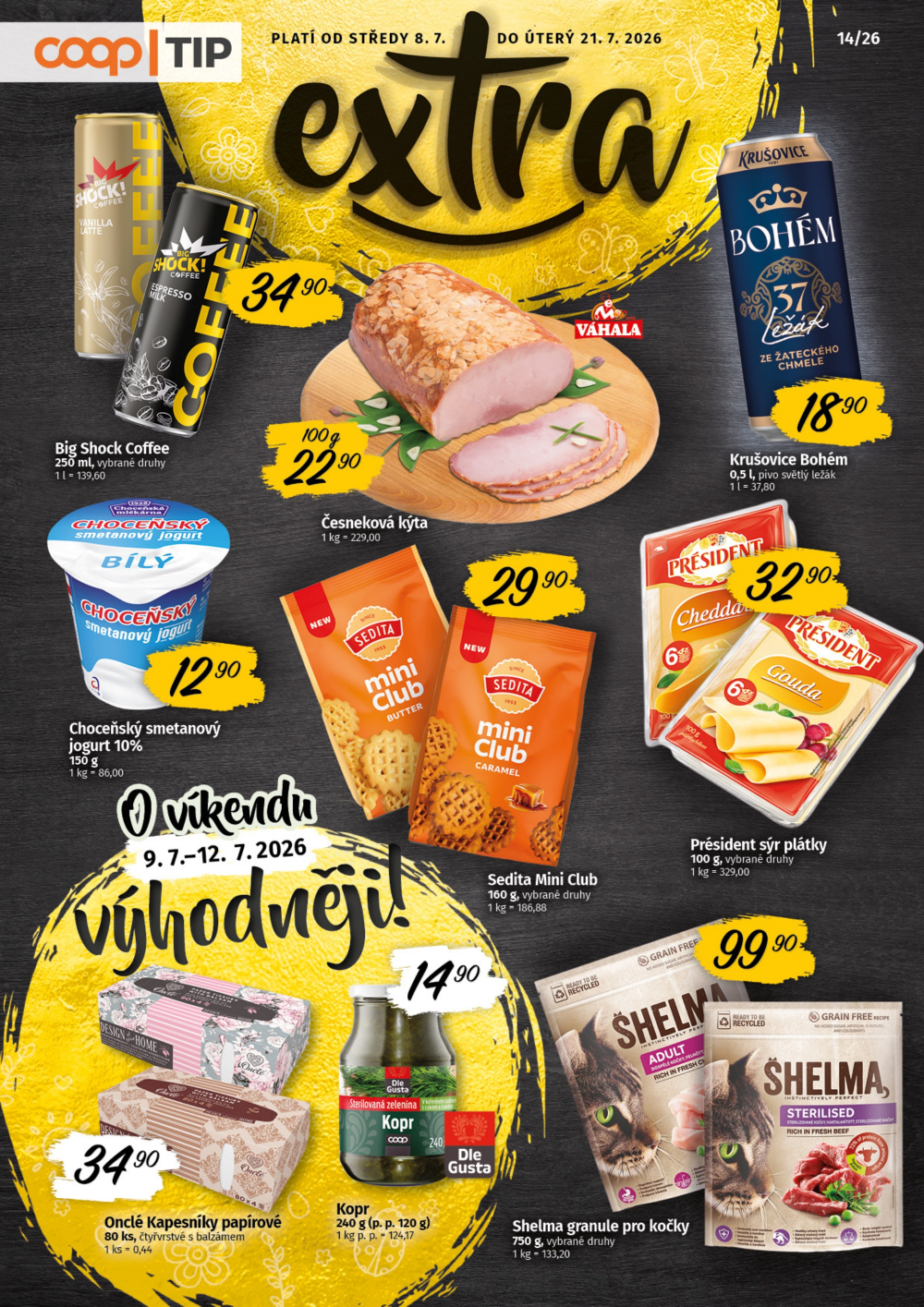 Leták COOP leták - TIP Extra - strana 1
