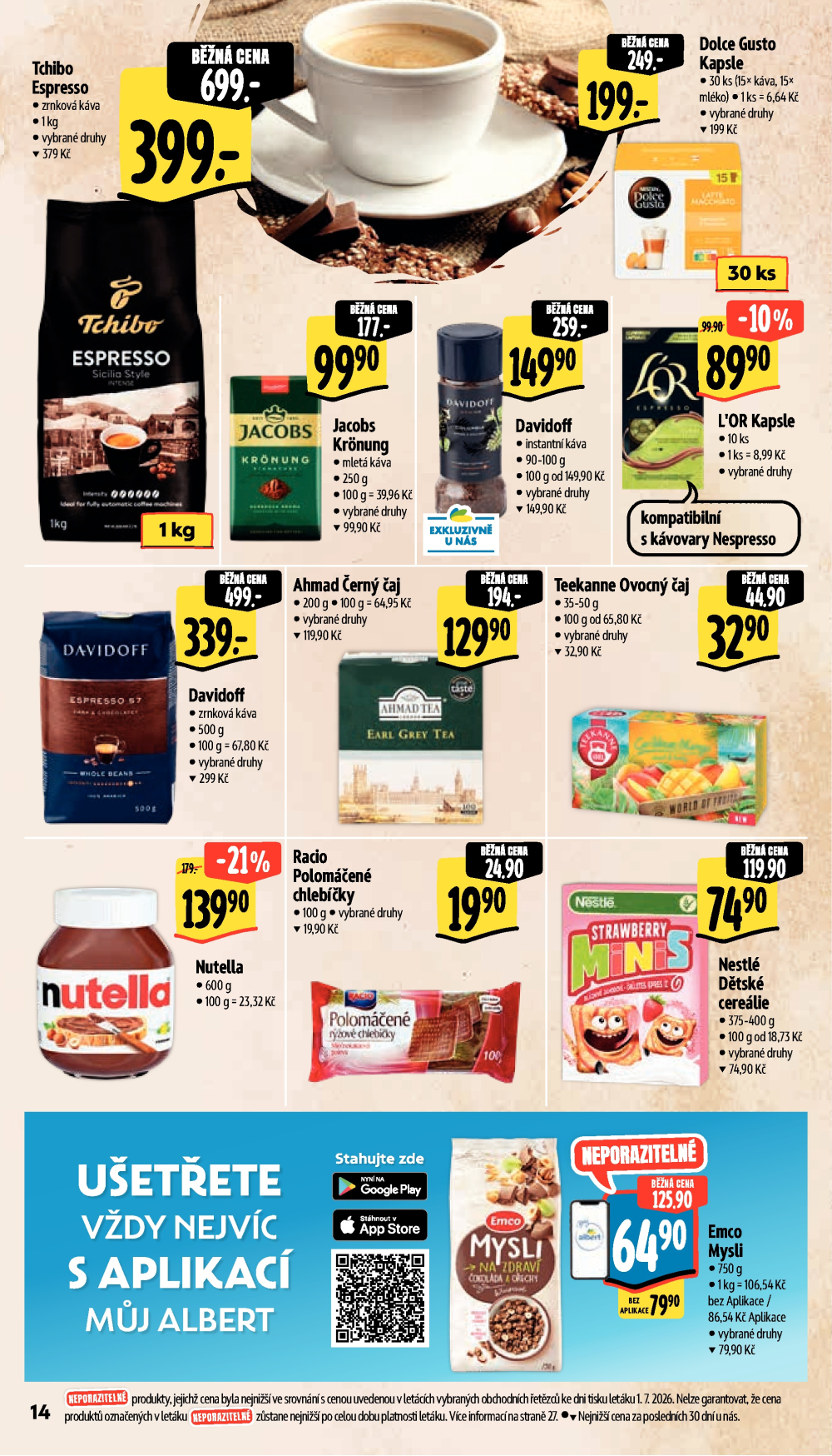 Leták Albert Hypermarket leták - strana 26