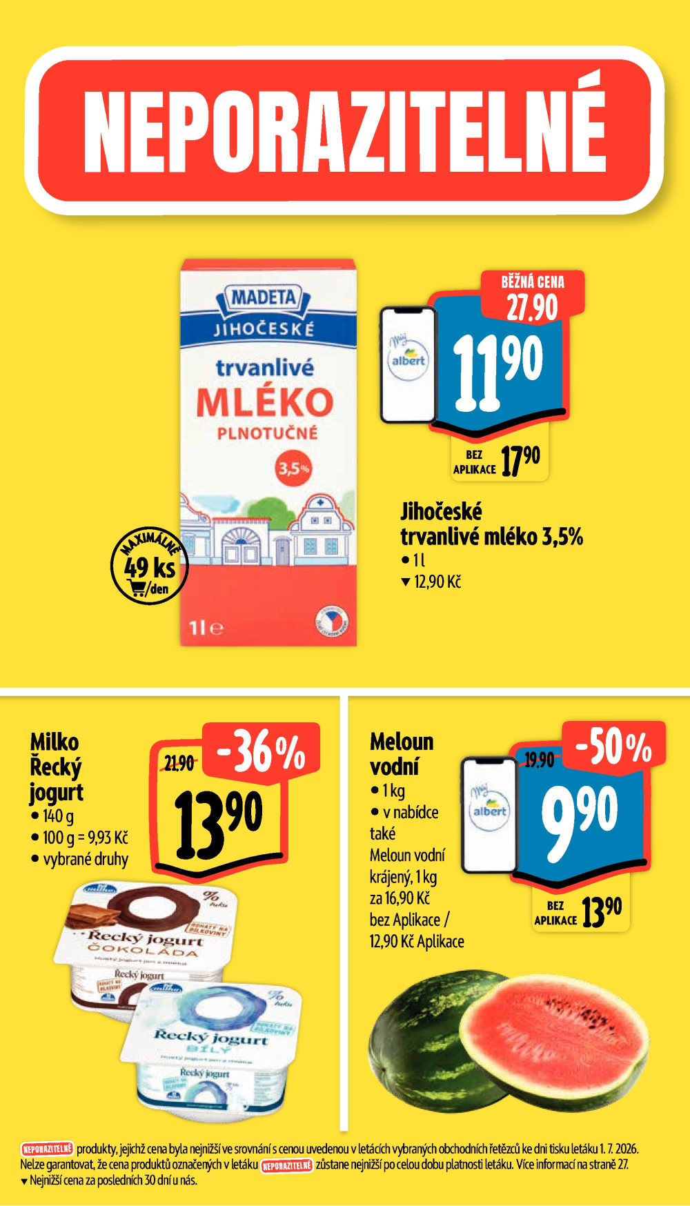 Leták Albert Hypermarket leták - strana 3