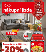 Akční leták XXXLutz  - Nákupní jízda