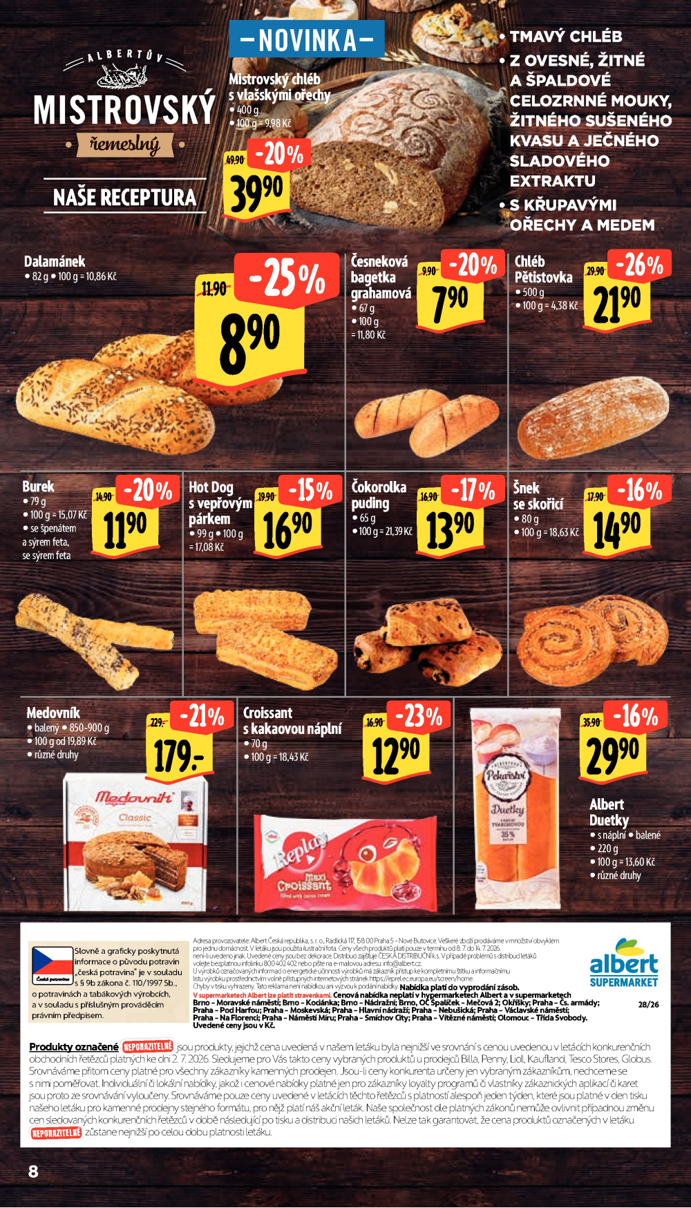 Leták Albert Supermarket leták - strana 18