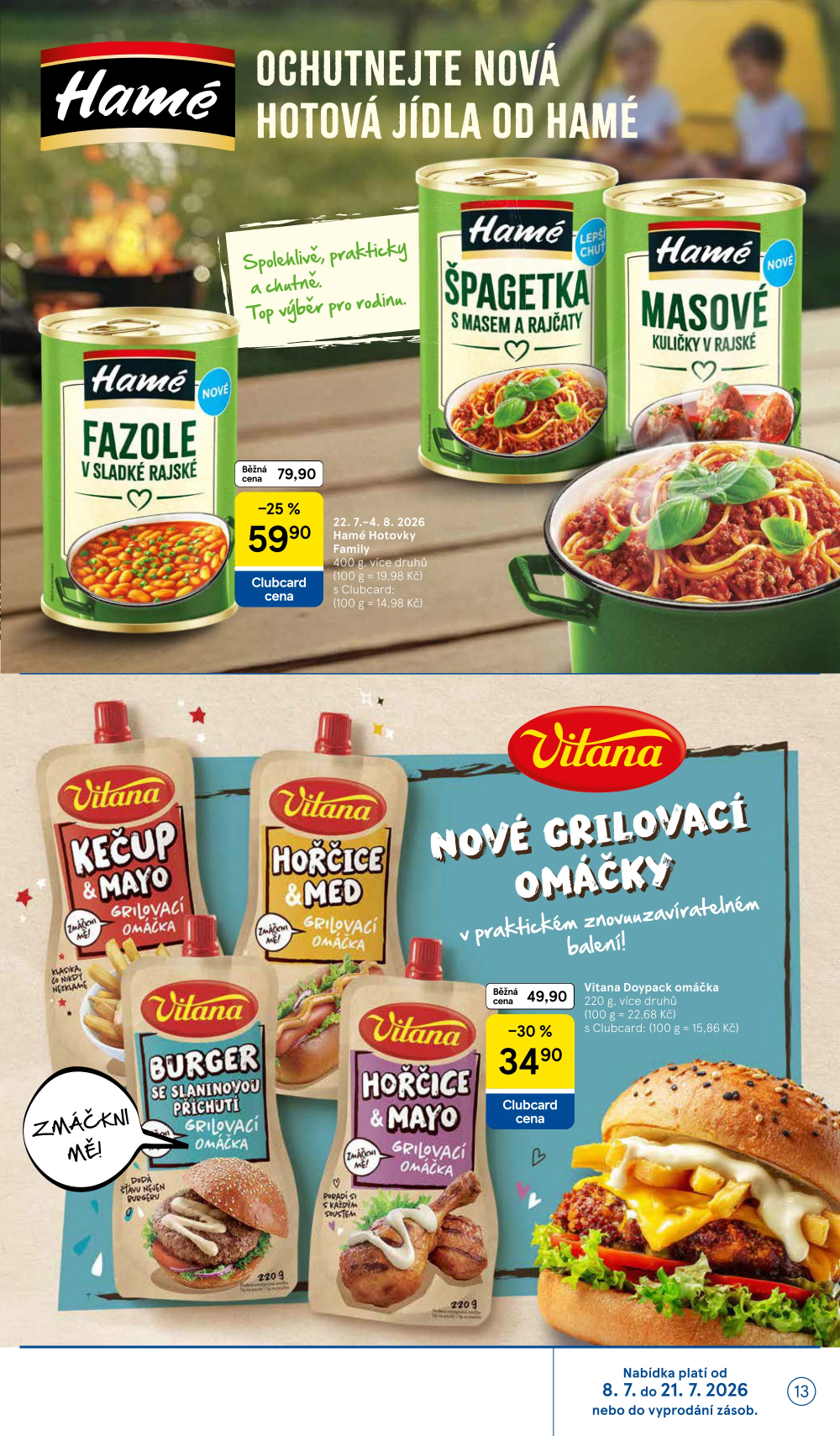 Leták Tesco Hypermarket - Značky které máte rádi - strana 13