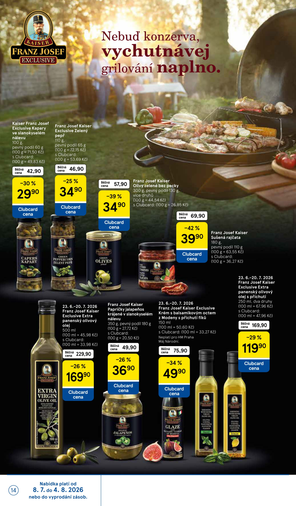 Leták Tesco Hypermarket - Značky které máte rádi - strana 14