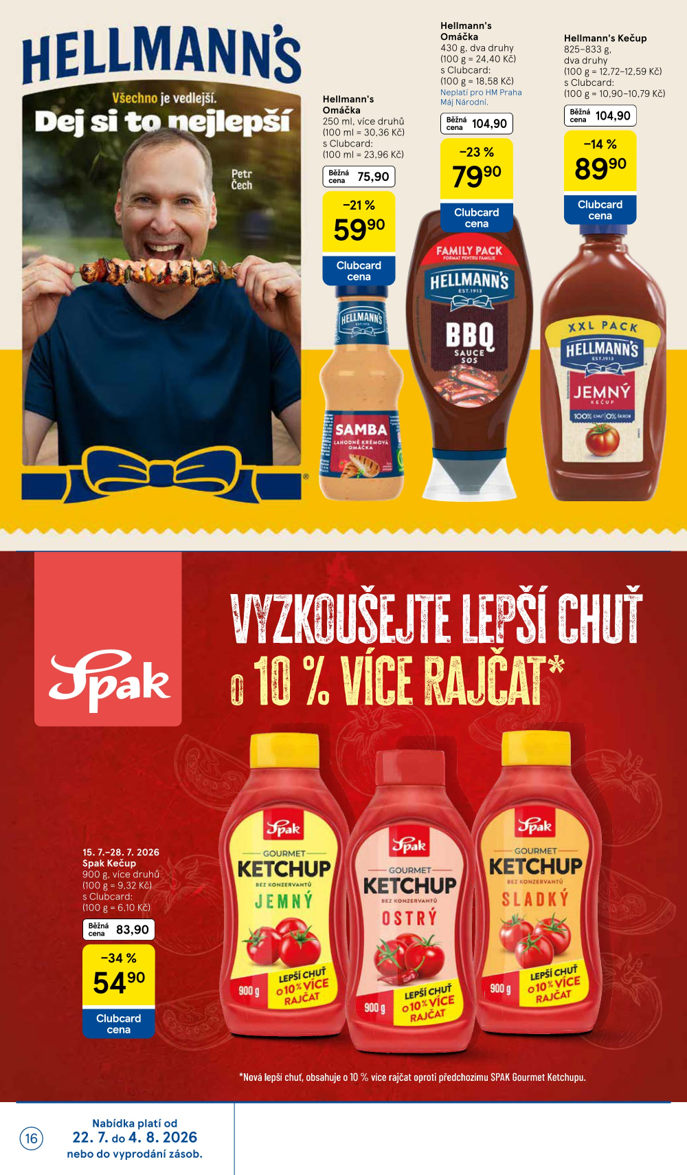 Leták Tesco Hypermarket - Značky které máte rádi - strana 16