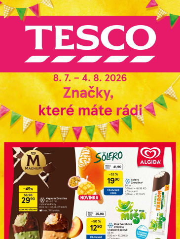 Tesco Hypermarket - Značky které máte rádi